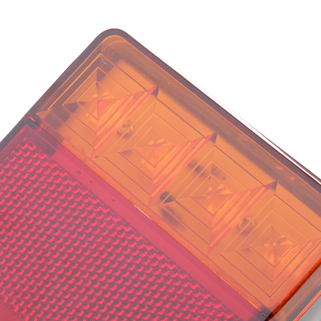 2Pcs 12V 8 Led Car Tail Tail Stop Lights Brake Indicator Truck