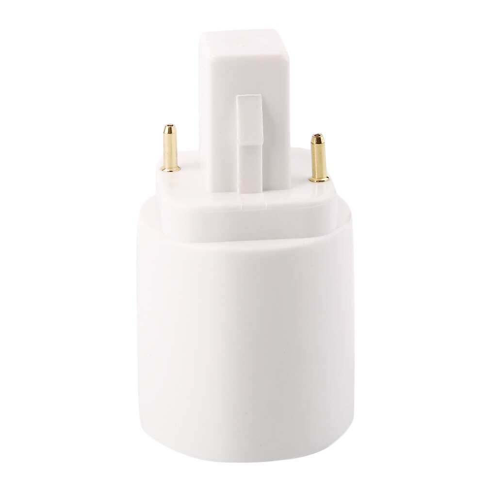 G24 - E27 Retardant PBT Socket Base Screw LED Lamp Halogen Light Bulb Adapter Converter 2 Pin