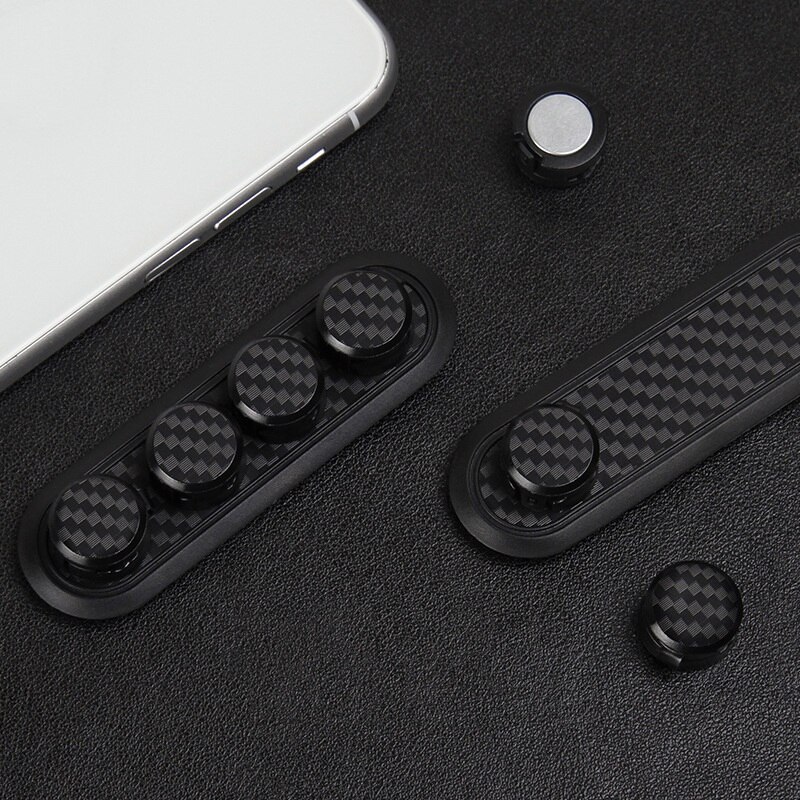 netic Cable Organizer Cable Clamp Data Cable Storage Hub Cable Organizer Clip 4 Buckle and 1 Base Car Electronetic Cable C