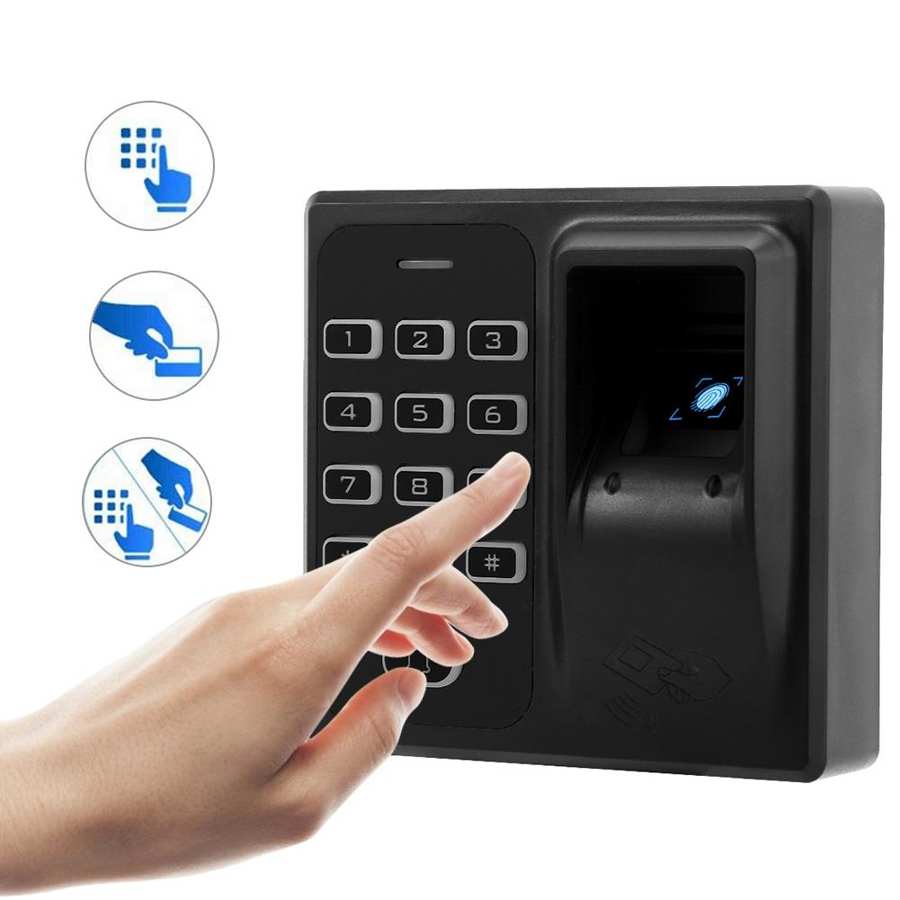 Fingerprint Reader ID Card Induction Password Door... – Grandado