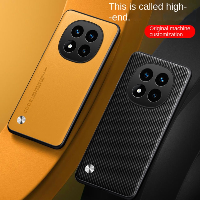 For Xiaomi Redmi Note 14 Pro Plus Case Soft Vegan Leather Grain Protective Back Cover Case For Redmi Note14 Pro Phone Shell