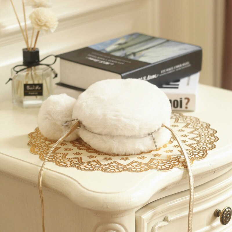 Baby Mini Coin Bag Herfst Winter Faux Fur Crossbody Tassen Voor Meisje Kleine Portemonnee Peuter Kids Party Purse