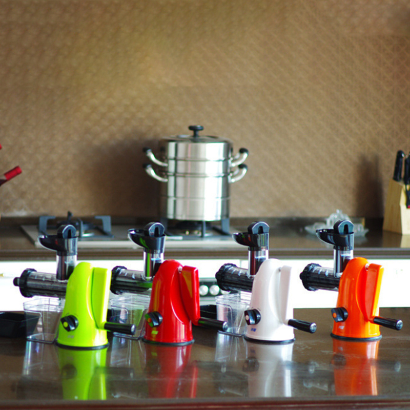 1pcs Manual Juicers Blend Fresh Health Juicer Machine Lemon Ice Cream Orange Extractor Machine Processors Kitchen Fruit Tools