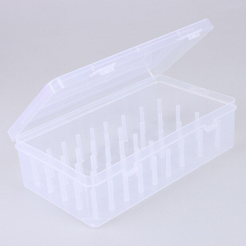 42 Axis Sewing Threads Box Transparent Needle Wire Storage Organizer Containers