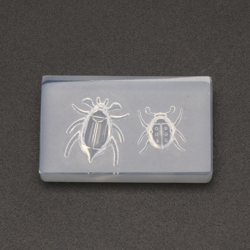 Leuke Lieveheersbeestje Kever Hanger Insect Resin Silicone Mold Sieraden Maken Gereedschap