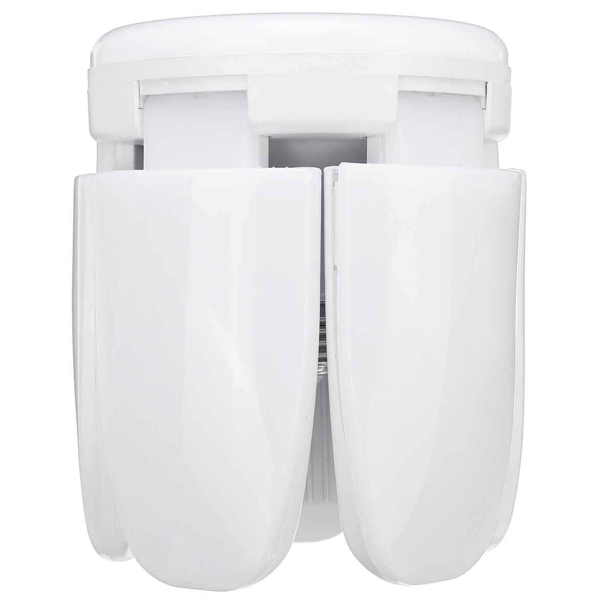 80W LED Garage Light B22/E27 Base Lamp Bulb with 5 Adjustable Panels Foldable Garage Lamp Industrial Lighting for Warehouse