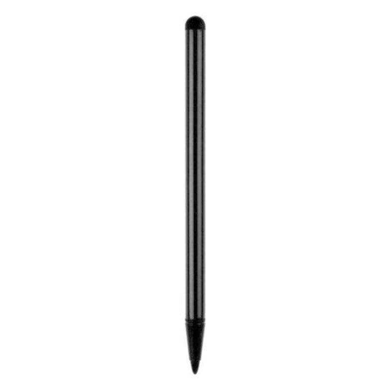 2 Stuks Capacitieve Universele Pen Tekening Touch Screen Stylus Potlood Voor Iphone/Samsung/Ipad Tablet Multifunctionele Touchscreen Pen: Black