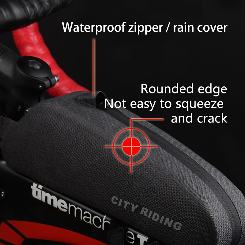 Mountainpeak cykeltasker vandtæt cykel front beam pack tube sadeltaske mountainbike sadeltaske cykel top front tube taske