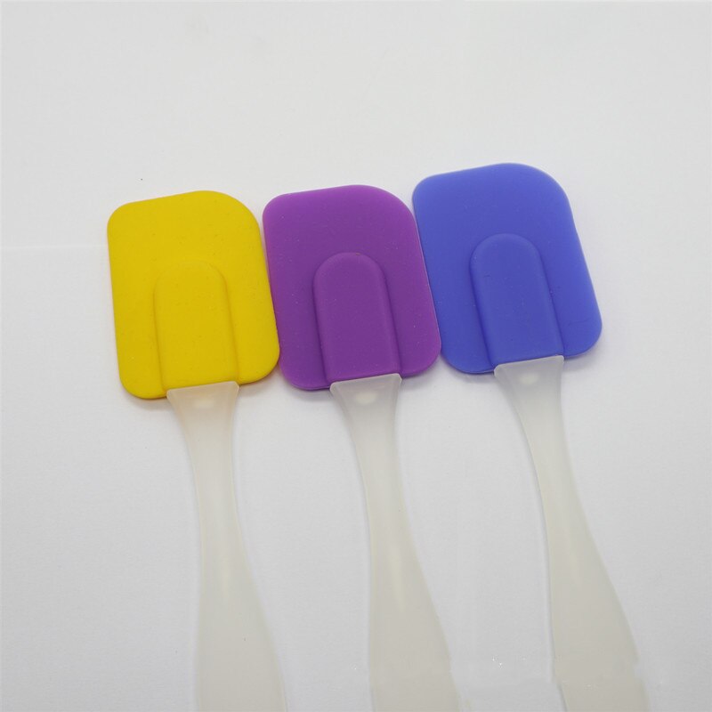 18cm Silicone Spatula Detachable Cake Baking Tool Cream Spatula Small Silicone Spatula Cake Bread Butter Baking Tools