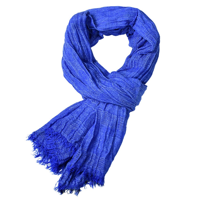 Luksus båndtørklæde herre massivt bomuldstørklæde kvinde & mænd sjal wrap jacquard vævet lange tørklæder med kvaster 175*80 cm: 3