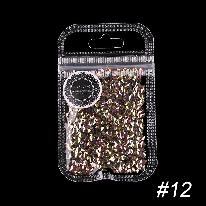 Ongles Strass pierres Strass Nail art décoration 3d ongles breloques manucure fournitures ongles décoration paillettes: 12