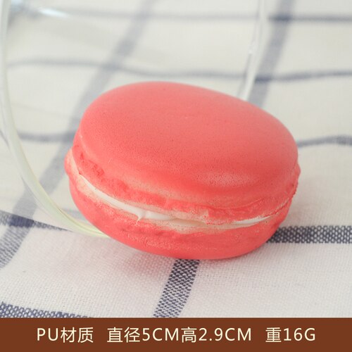 1 stk madfotografering indretning simulation donuts macaron rekvisitter mad model dessert bord snack dekoration kunstig kage boligindretning