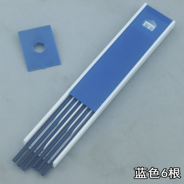 Marqueur de trous profonds, crayon mécanique de 2.8mm, Conduit métallique mince, peinture, utilisation en profondeur du marquage d'ingénierie au plomb épais: Black