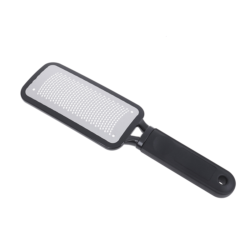 Microplane Grater For Feet Heel Black Foot Scrub Manicure Tools Rasp File Foot Pedicure Callus Remover Hard Dead Skin Scrubber
