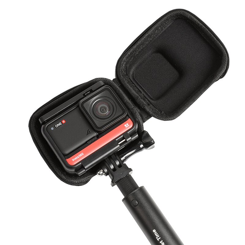 Caso de transporte mini saco armazenamento à prova dwaterproof água escudo protetor para insta360 um r/4 k panorâmica edição esportes acessórios da câmera: ONE R 4K
