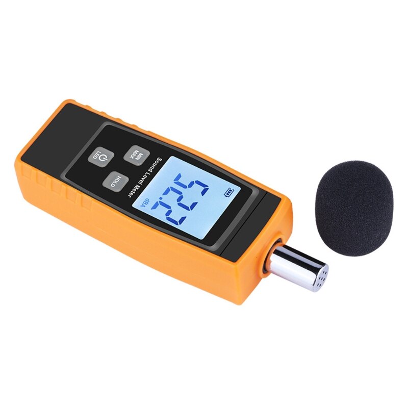 RZ1359 Decibel Meter Digital Sound Level Tester Noise Measurement 30~130dB LCD Display
