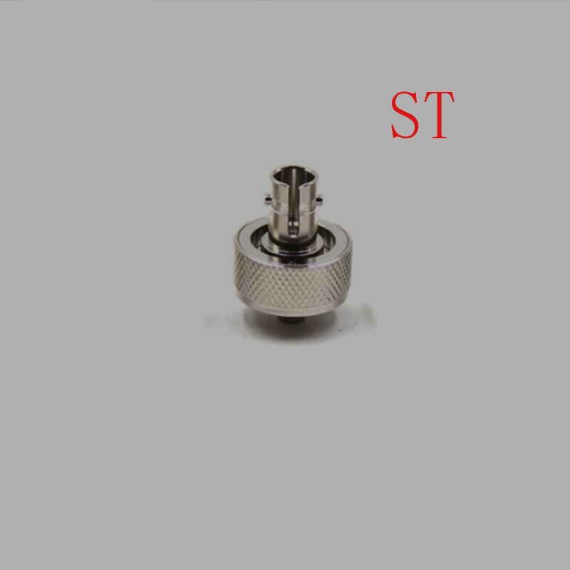 BEST price OTDR connector FC ST SC LC adaptor OTDR Fiber Optic Connector For Optical Time Domain Reflectometer Fiber Adapter: Pink