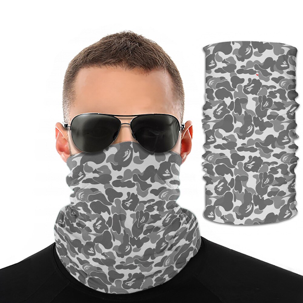 European and American 3D camouflage digital printing outdoor insect repellent mask, cap, variety magic, scarf: 7