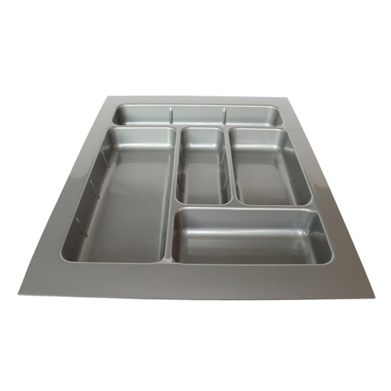 ABS Kitchen Drawer Organizer Tray Cabinet Chopsticks Spoon Cutlery Storage Box Plastic Drawer Compartment Divider Tray