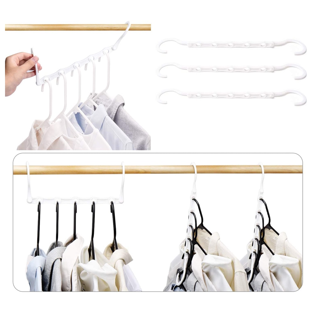 Cintres magiques pour vêtements lourds, organisateur de placard, gain de place, séchage multi-ports, supports de rangement pour vêtements lourds