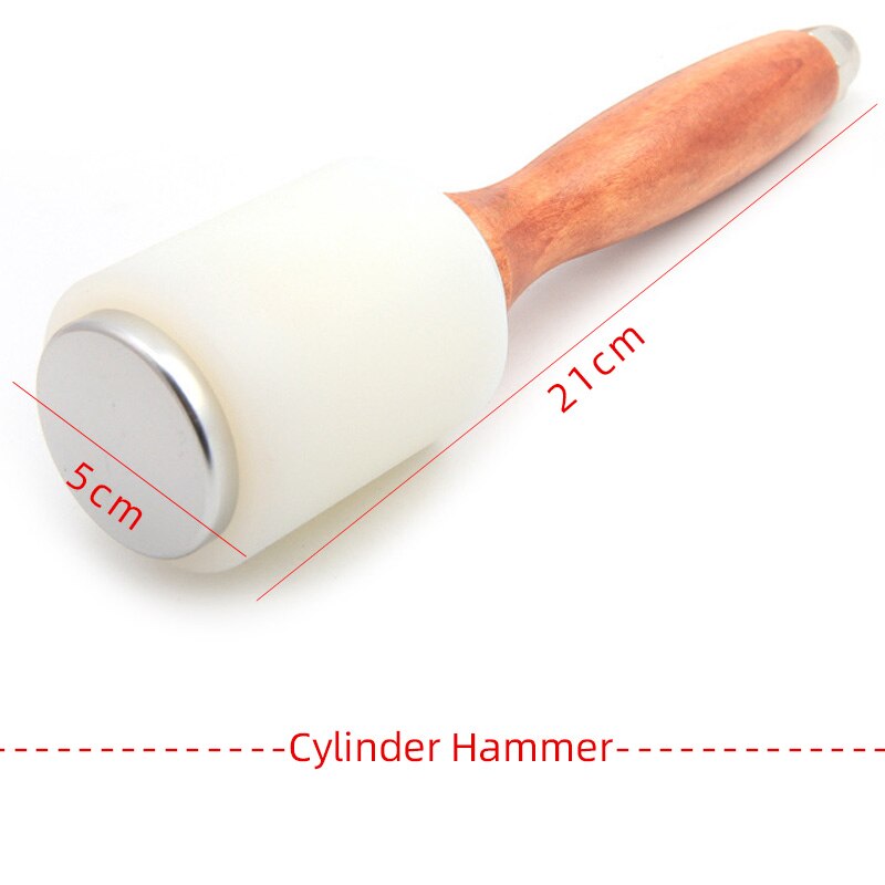 7Stck Leder Stanzen hohl Stanz werkzeug runde bilden Schneid bilden einstellen für Hand gefertigte DIY Kunstleder und Papier flocke 25-55mm: dunkel khaki