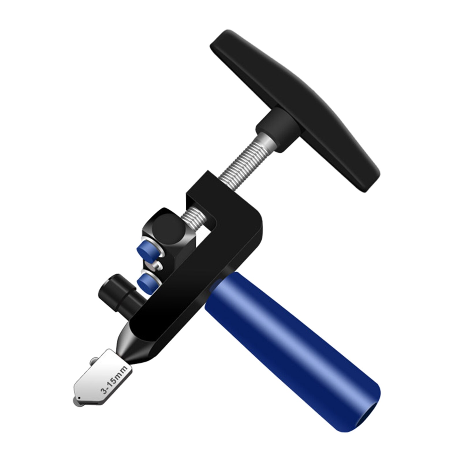 Multifunctionele Glassnijder Spiegel Snijden Kit Ramic, Glas En Spiegel, Handmatige Tegelsnijder Blauw