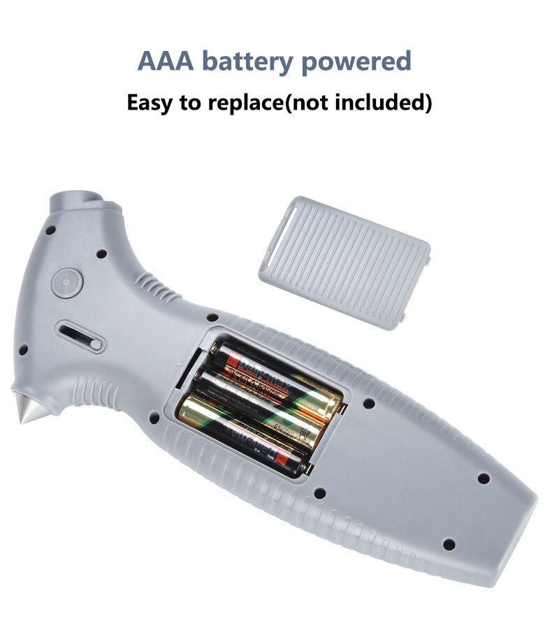 Digital Micrometer for Auto Measuring Tools Multifunction Digital Tire Pressure Gauge LCD Backlight Electronic Manometer Tyre