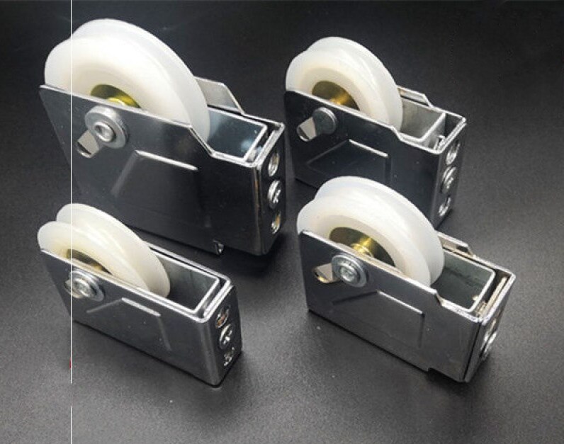 Rolki robić drzwi i okien rolki ze stopu aluminium kółka robić drzwi przesuwnych szafka koło pasowe nylonowe szafa sprzęt meblowy