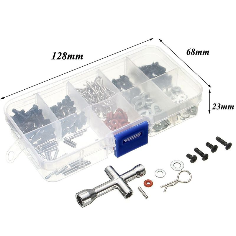 270 in 1 Special Repair Tool & Screws Box Set for 1/10 HSP RC Car DIY