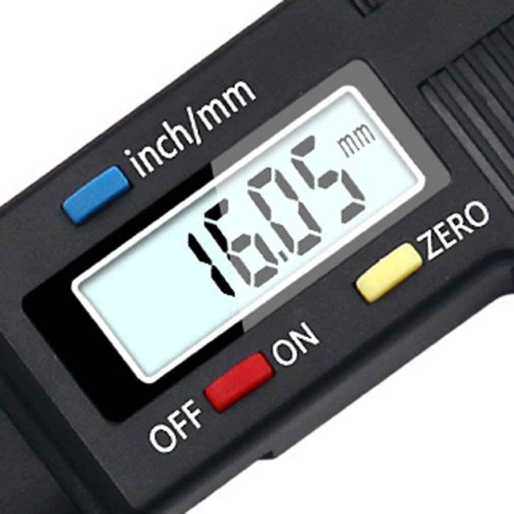 Digitale Schuifmaat Meten 116Mm 6Inch Lcd Digitale Elektronische Schuifmaat Gauge Micrometer Meten