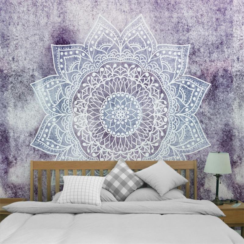 4 Size Printed Mandala Tapestry Wall Hanging Wall Decoration Hippie Tapestry Beach Throw Towel Yoga Mat: 230cmx150cm / FA17