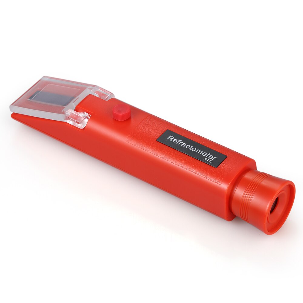 Portable Aquarium Salt Testers 0~10% Water Reader Refractometer Salinity Meter Marine: Red