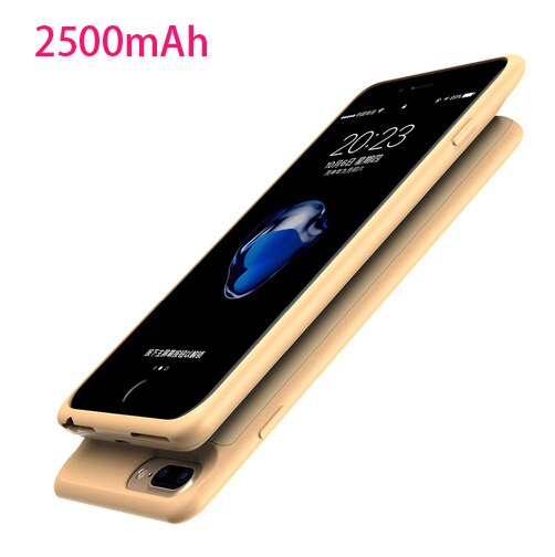 2500 mah Batterie Ladegerät fallen Für iPhone 6 7 8 Externe Energie Bank Ladung fallen Für Apfel iPhone8 Erweitert Batteria Energie Abdeckung