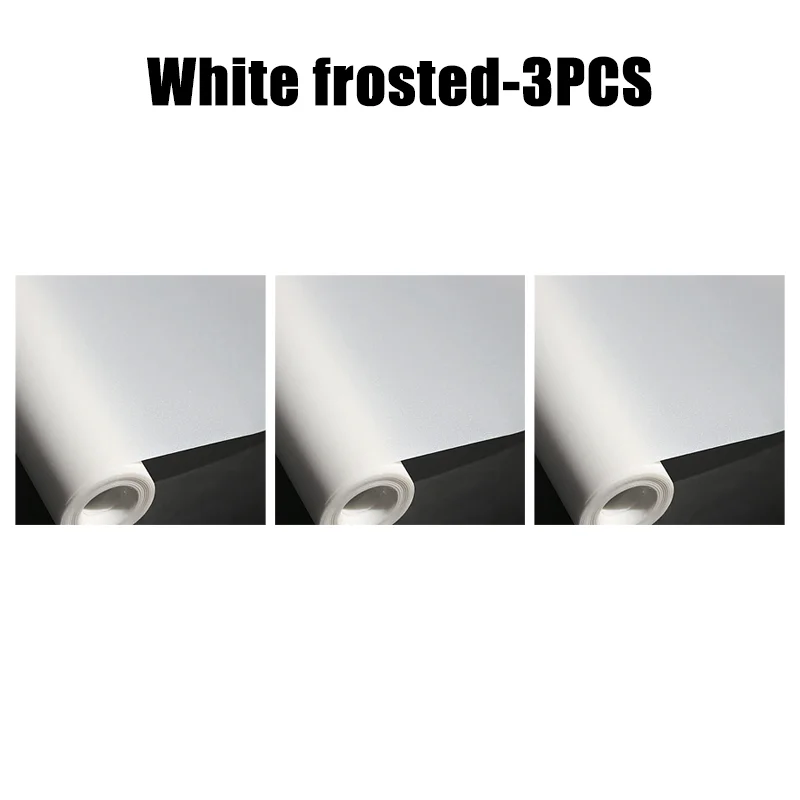 2 Meter Matte Frosted Window Film Privacy Protective Decorative Glass Tint Film for Home Opaque Self Adhesive Window Sticker: 60cm*5m / Blue