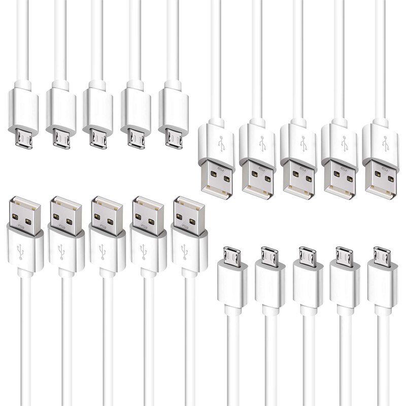 Micro Usb Kabel Android Charger Cable Fast Charge Voor Huawei Y7 Y9 Honor 8S 8A 8C 8X 7S 7A 7C 7X 6A 6X 10 20 9 Lite 20i 10i 9i: WHITE / 0.25 m