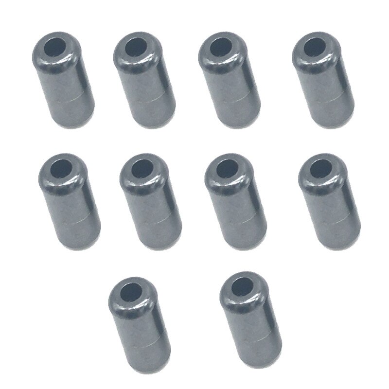 Fermoirs à lacets élastiques en métal, 10 pièces, fermeture de Capsule, boucles de bout, sans attache, réfléchissant, pour la réparation des lacets de baskets