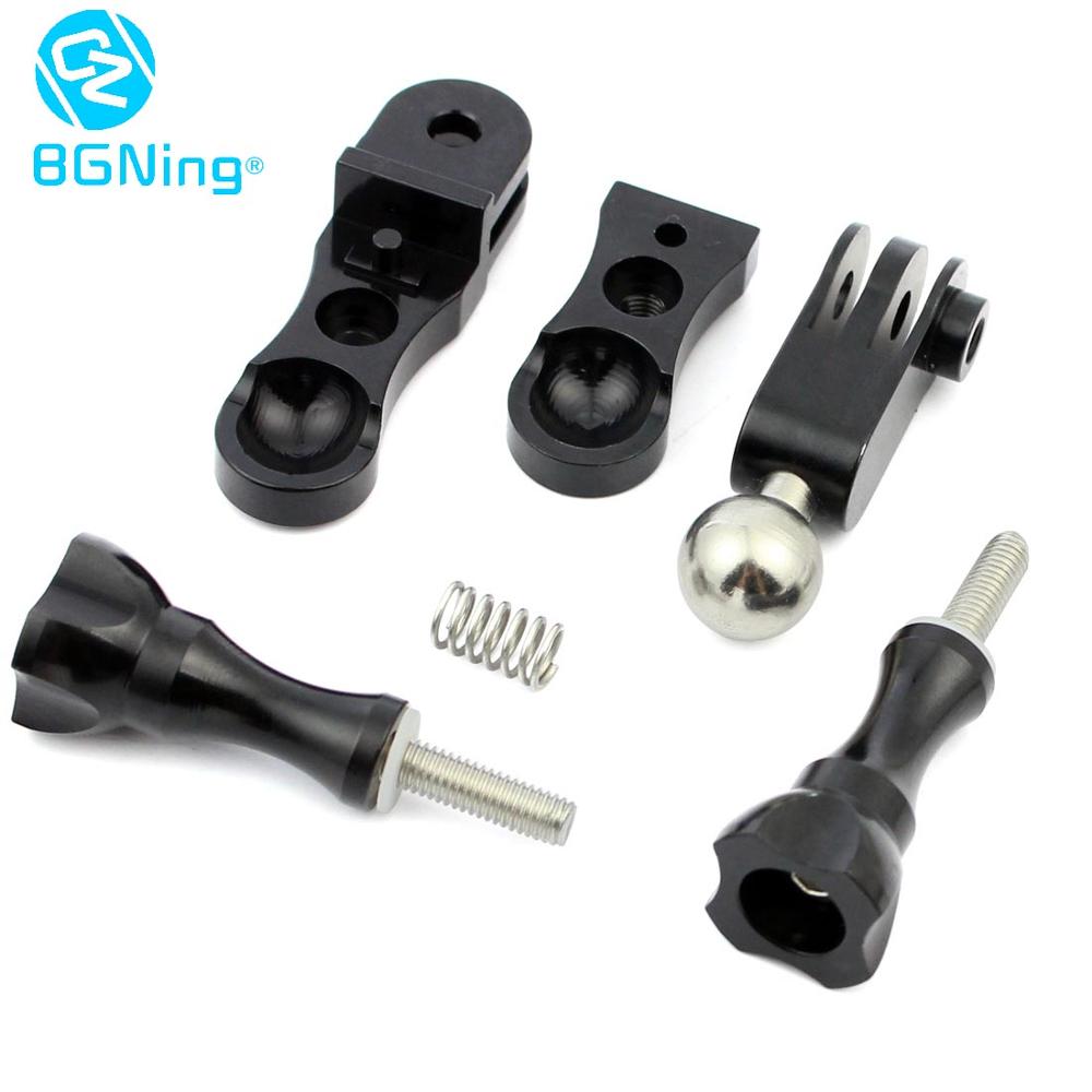 BGNing Adjustable 360Degree Rotation Extension Arm Action Camera Mount Adapter Connector for Gopro Hero 10 9 8 7 6 5 for YI 4K