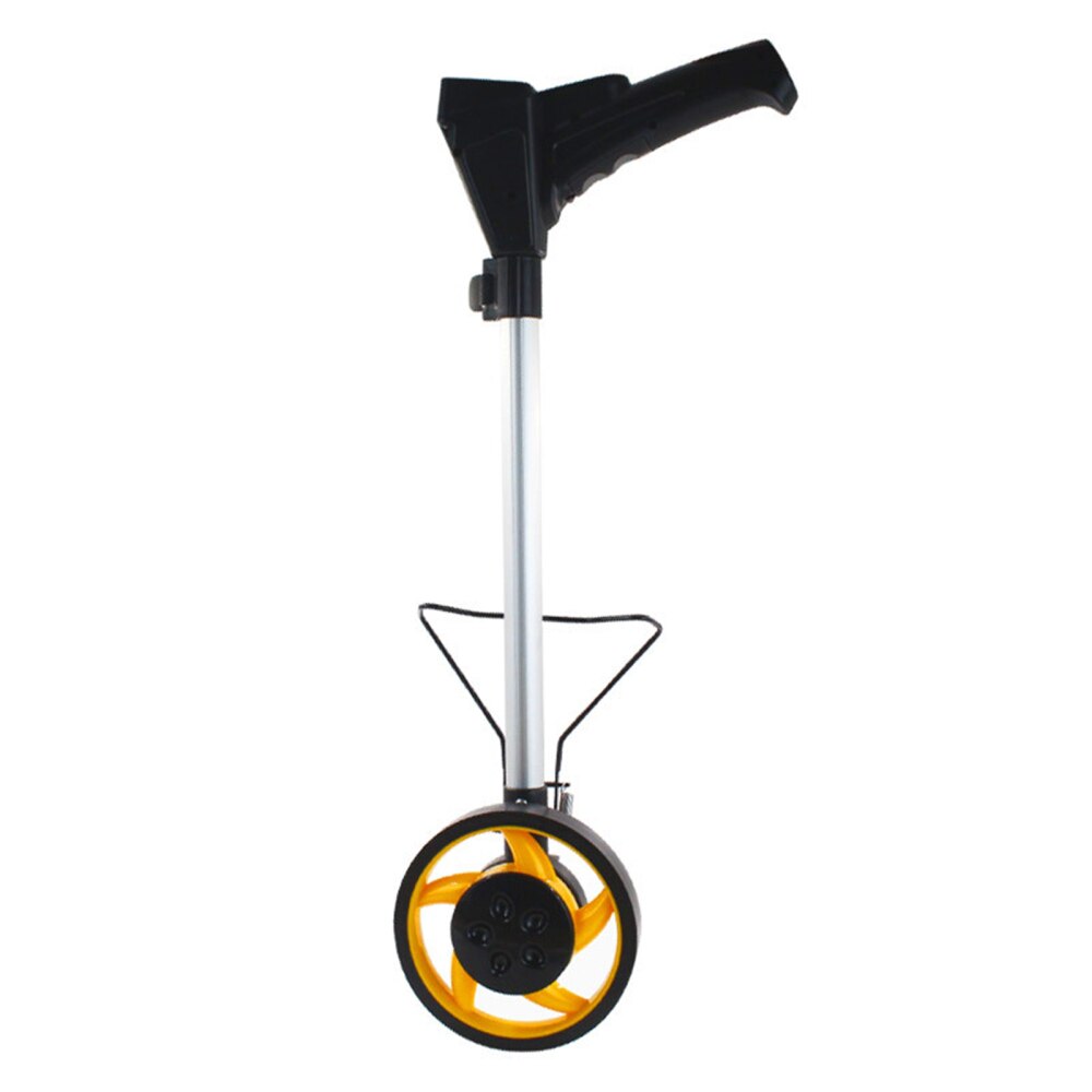 With Easy‑to‑use Digital Screen Tape Distance Rolling Gauge Roller Walk Feet Inch Switching Tool Portable Measuring Wheel