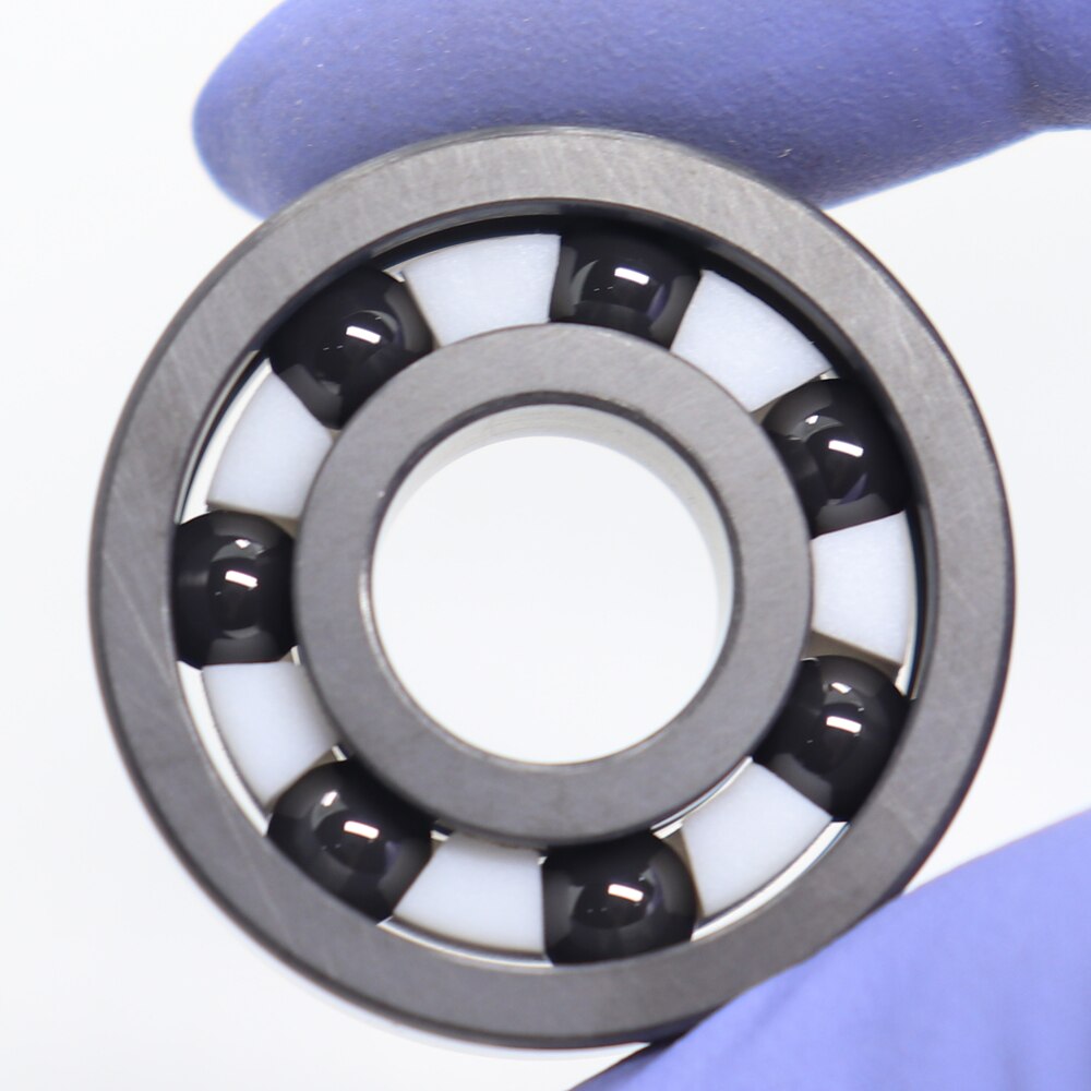 6000 Full Ceramic Bearing ( 1 PC ) 10*26*8 mm Si3N4 Material 6000CE All Silicon Nitride Ceramic Ball Bearings