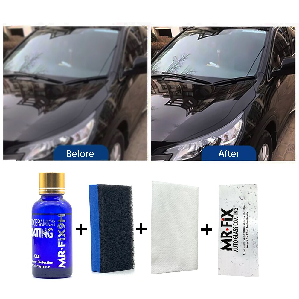 Auto Flüssigkeit Keramik Mantel Hydrophoben Glas Beschichtung Autolack Pflege Anti-kratzen Auto Detaillierung Glasscoat Auto Polnischen