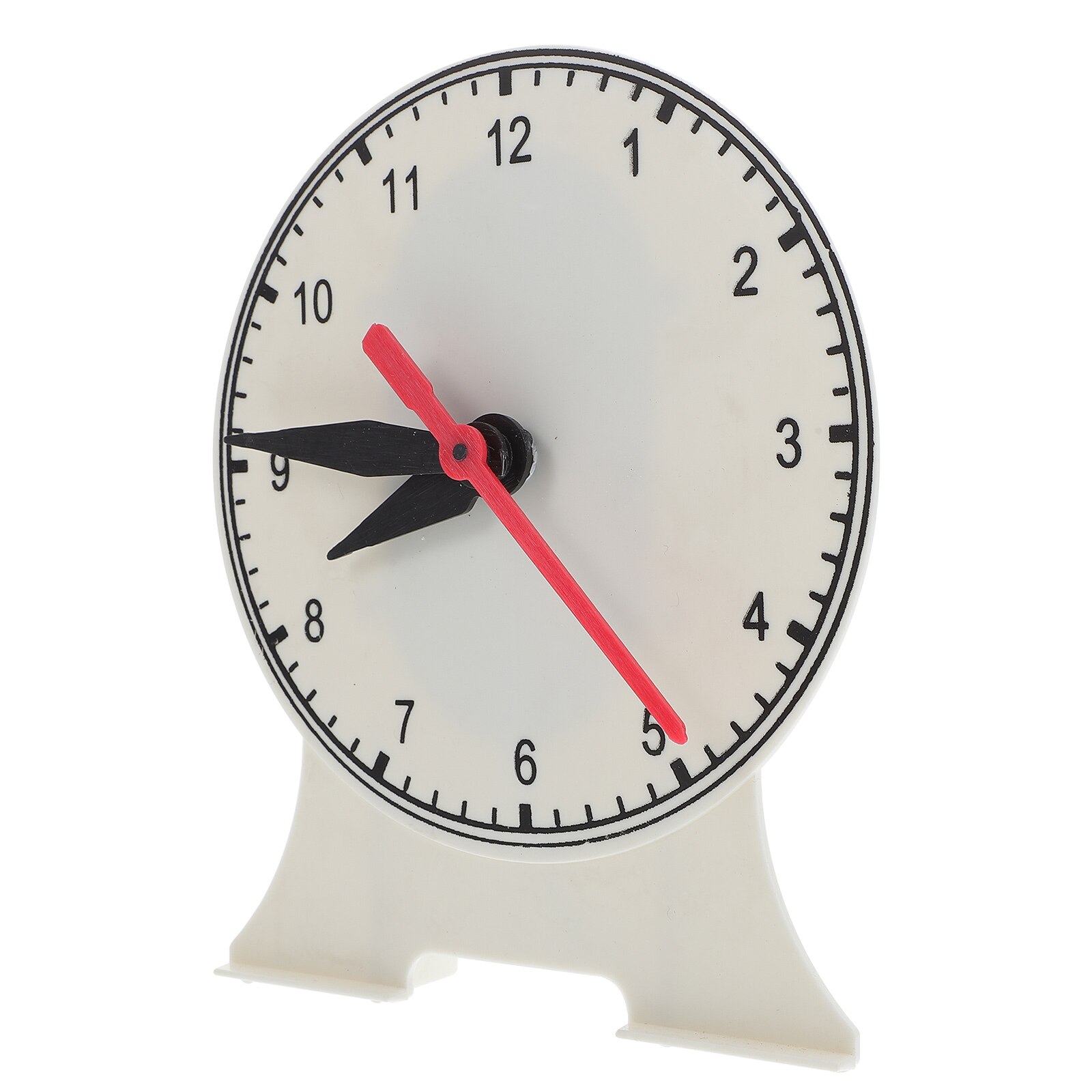 Early Learning Clock Teaching Clock Model Early Education Clock Model Clock for Kids: White1