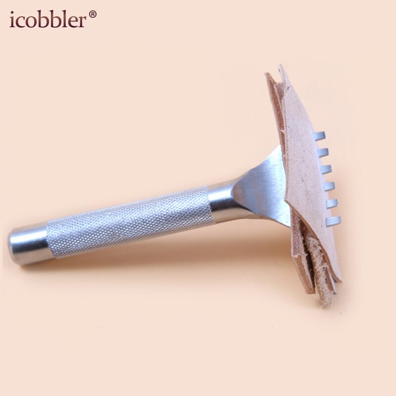 Ensemble de ciseaux plats en cuir pour tissage de trous, poinçons, couture, bricolage, laçage, 2.5/3mm, acier solide
