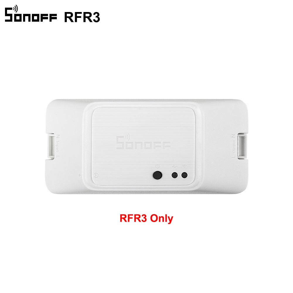SONOFF RF R3 WiFi Switch,Smart On Off Light Switches Support APP/433 RF/Voice Remote Control Universal DIY Module: SONOFF RFR3