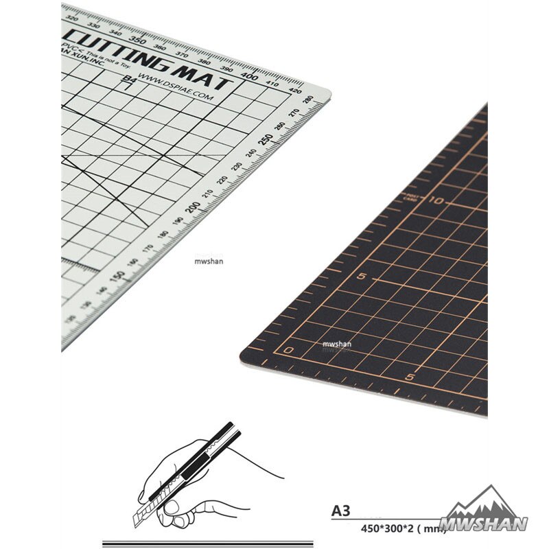 Dspiae bei -ca3 modellschneidematte doppelseitig verwenden  a3 modellierer bastelwerkzeuge modellierung hobby zubehör