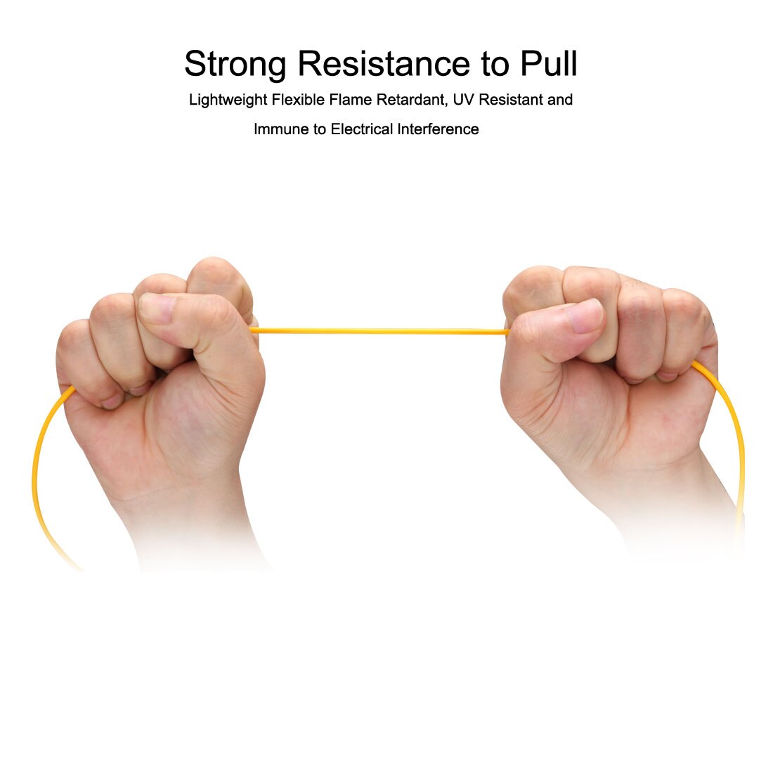 uxcell Fiber Cable,5 Meters 16.5Ft SC to SC 9/125 Single-mode Fiber Optic Cable Jumper Optical Patch Cord SC-SC