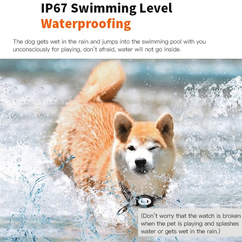 Pet Gps Positioning Tracker Waterproof Collar D79