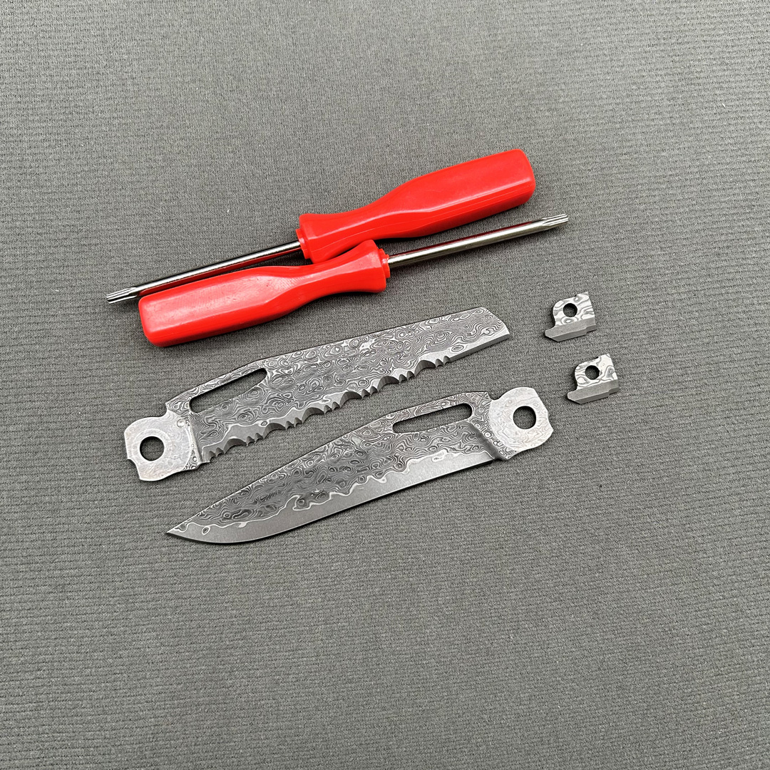 Accessories For Leatherman SURGE VG10 Damascus steel replacement parts Pliers modification part Original size Multifunctional