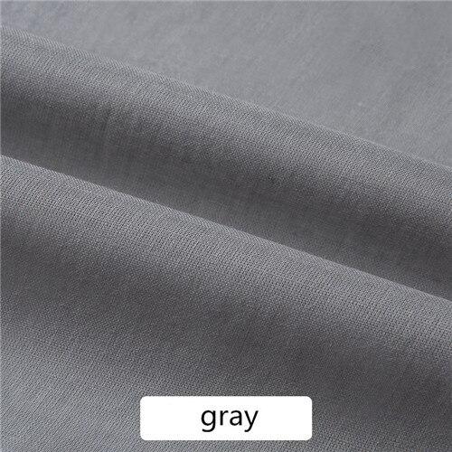 50 Cm Katoenen Voering Fabirc Shirt Jasje Jurk Interlining Stof Diy Ambachten Naaien Accessoires Patchwork Interfacing Stof: gray