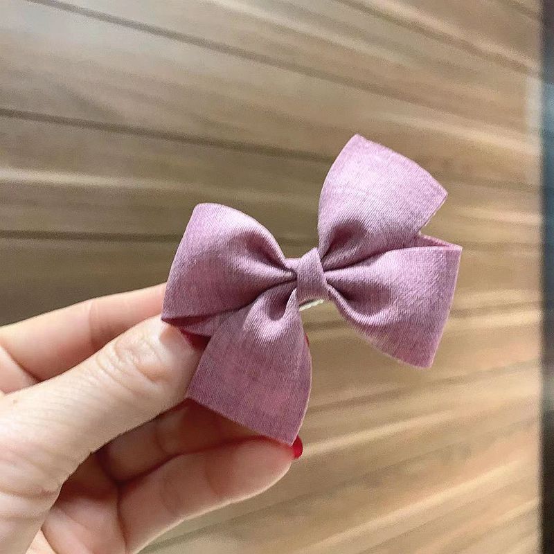 Pinzas para el pelo para niña pequeña, lazos con flor de colores, horquilla para niña pequeña, accesorios para el cabello para bebé, , 1 Uds.: lavender