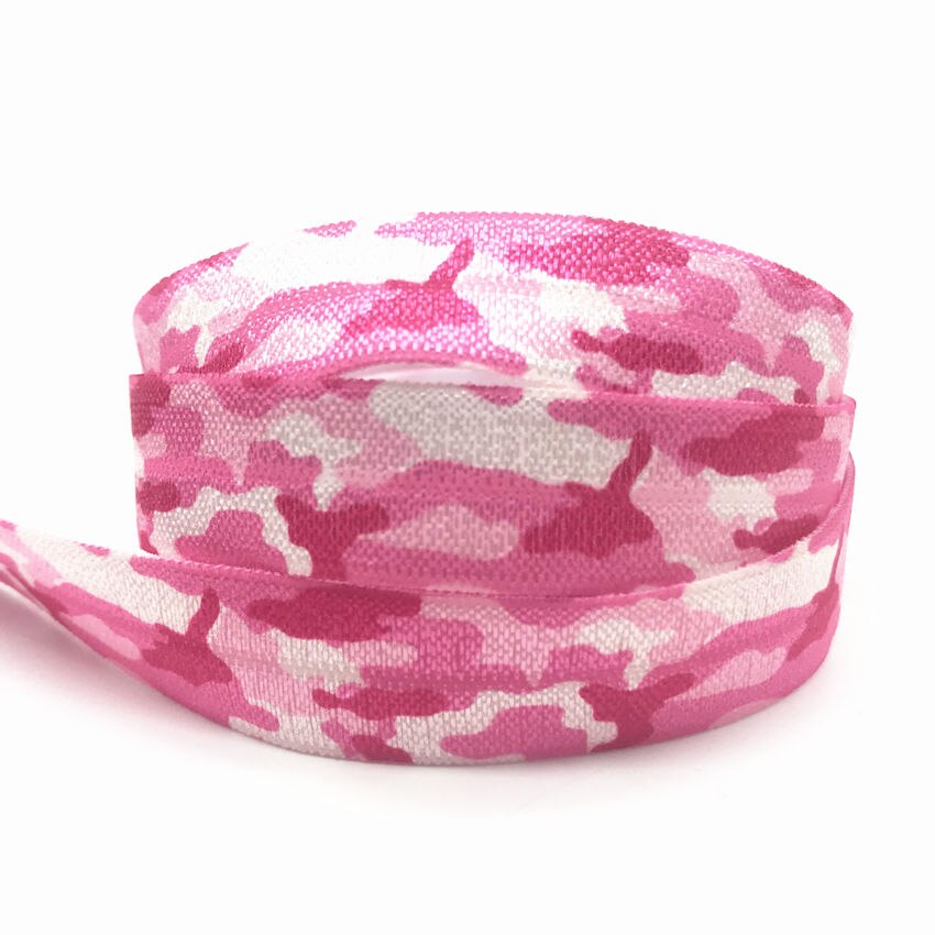 Cinta de 10y 15mm con estampado de leopardo, lazo elástico para el pelo de costura Diy, accesorio de embalaje: P604